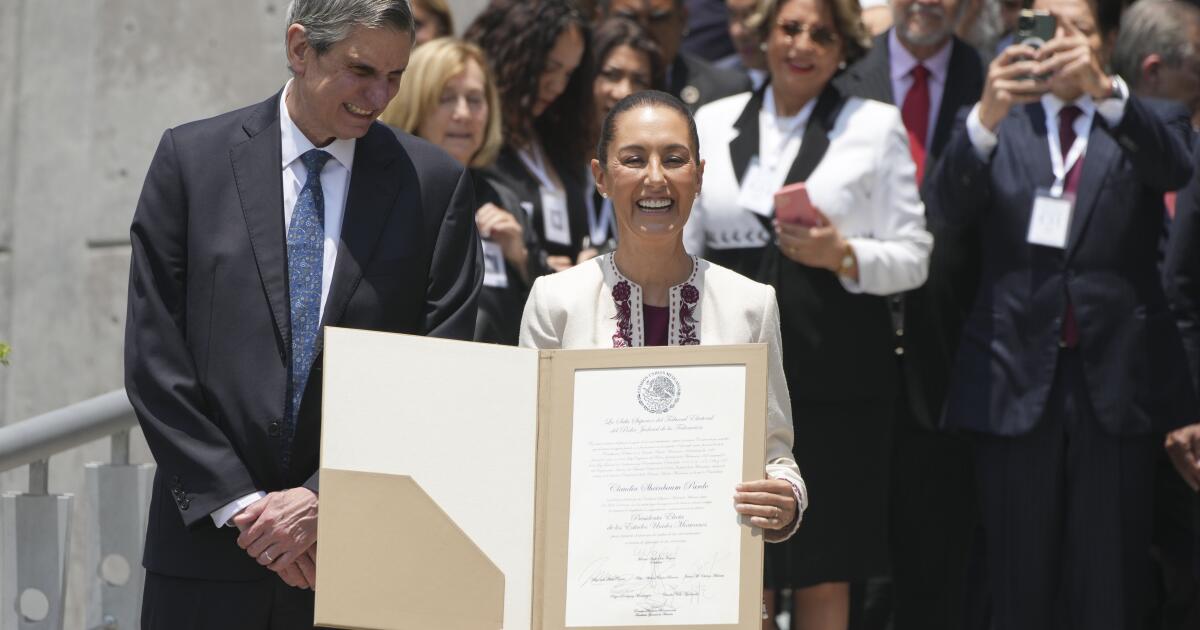 Sheinbaum completes final step to become president-elect of Mexico