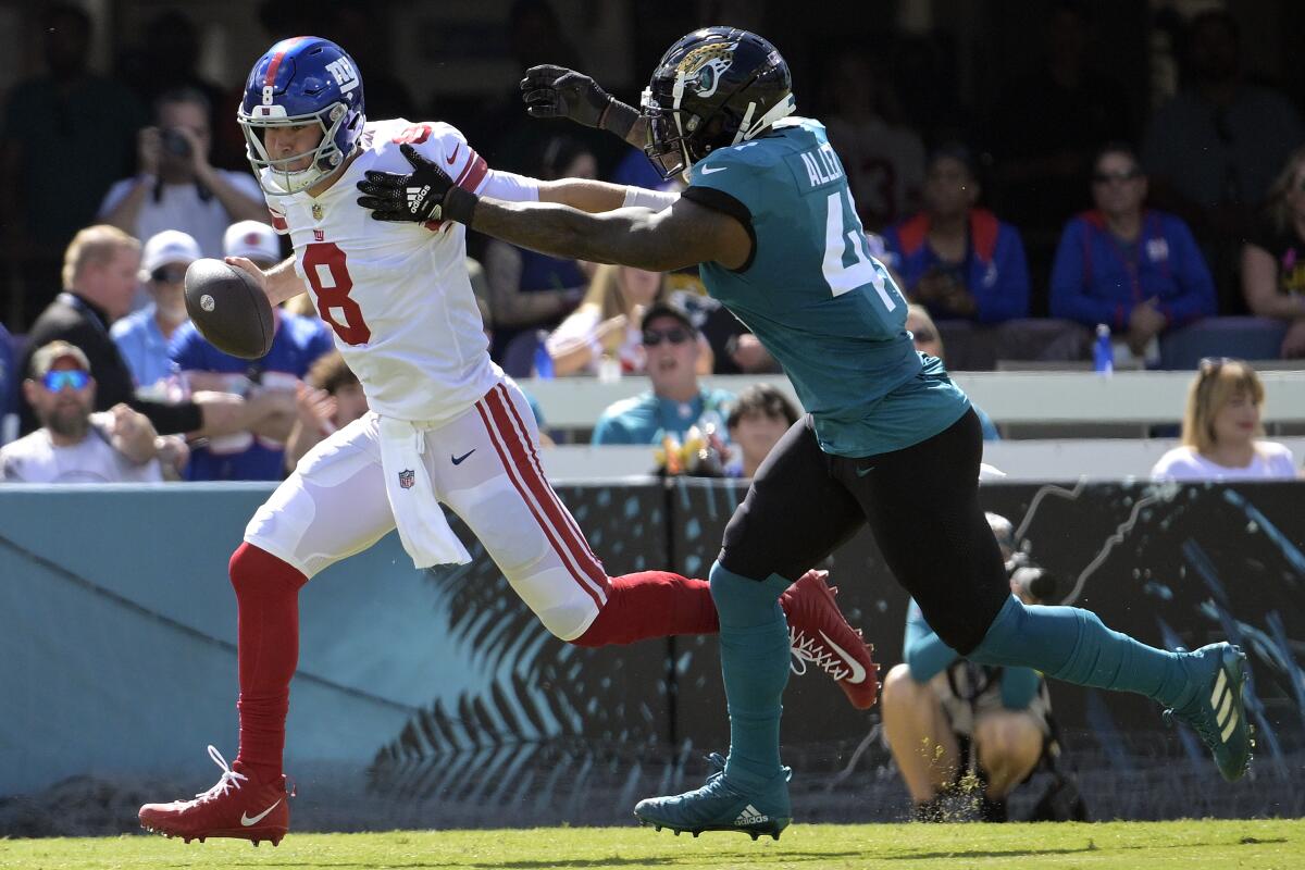 4 takeaways from New York Giants' Week 1 loss to Jacksonville Jaguars