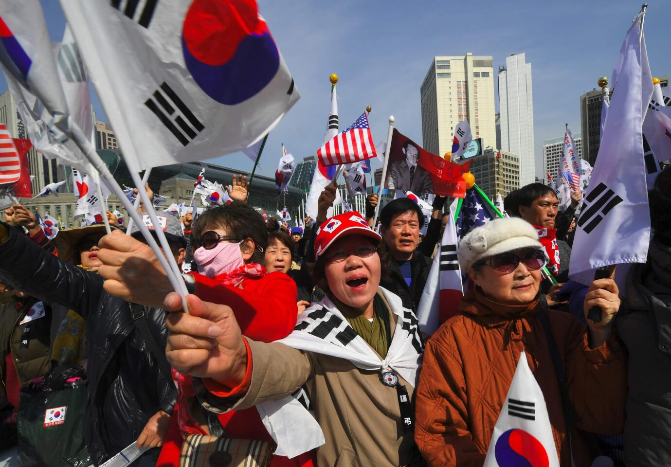 Protests in Seoul