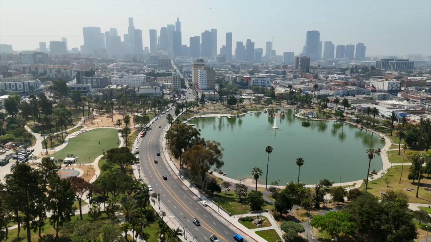 'It's bold': L.A. moves to close Wilshire Boulevard through MacArthur Park