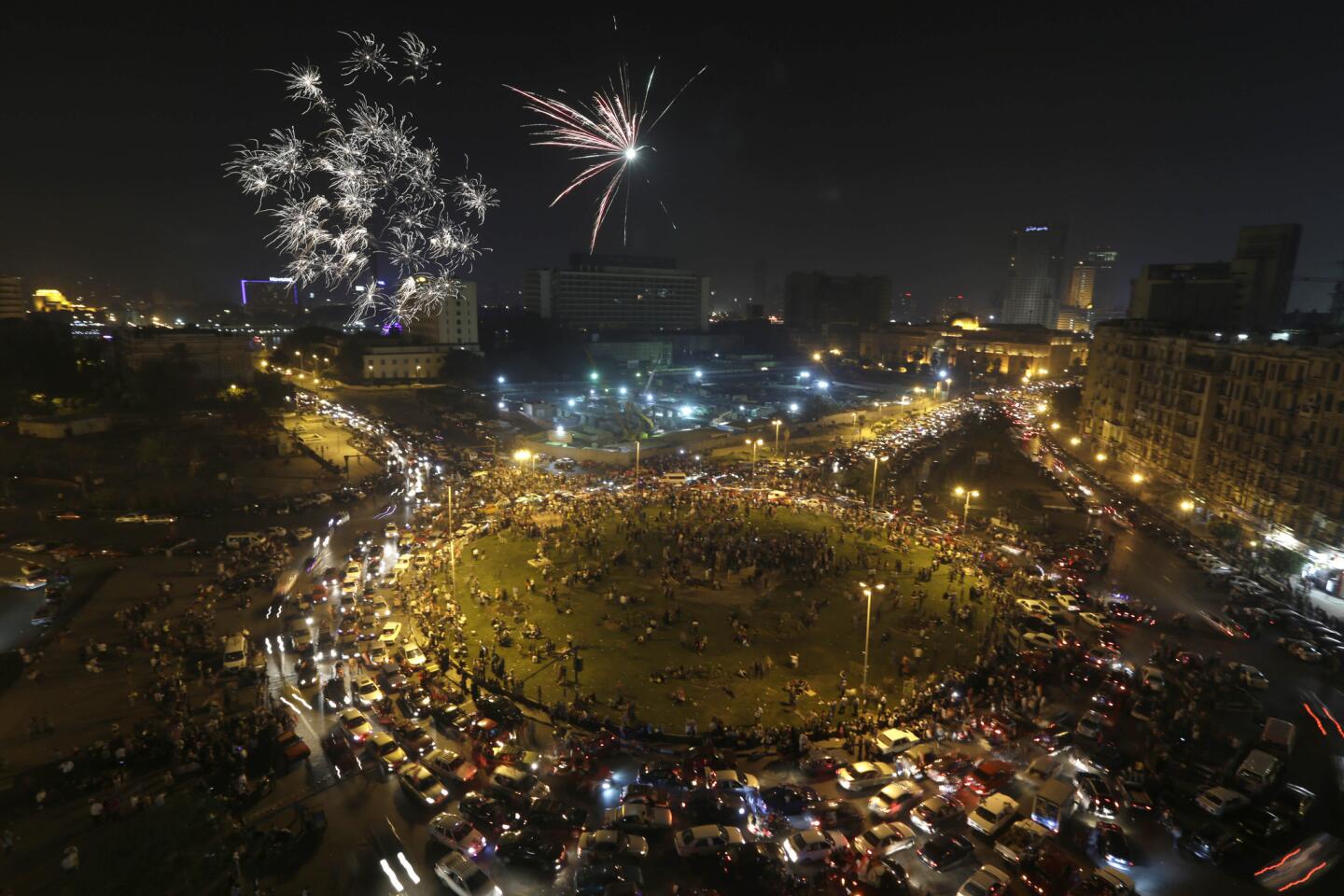 Fireworks over Cairo