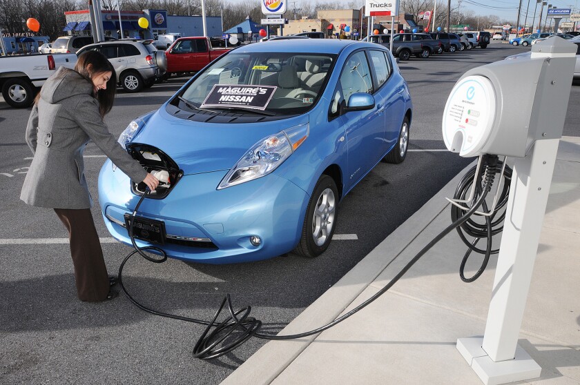 Californians' purchases of plugin electric cars top 100,000 Los