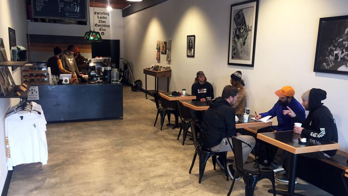 Pro skater Riley Hawk and friends open Oceanside coffee house