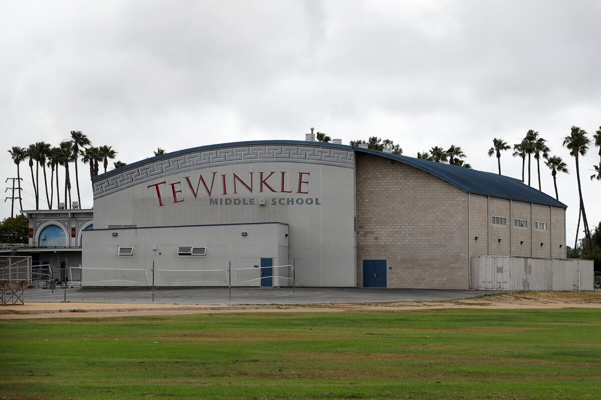 TeWinkle Middle School in Costa Mesa on Friday, May 20, 2022.