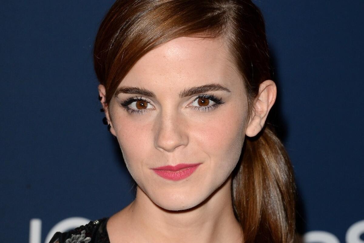 Actress-activist Emma Watson.