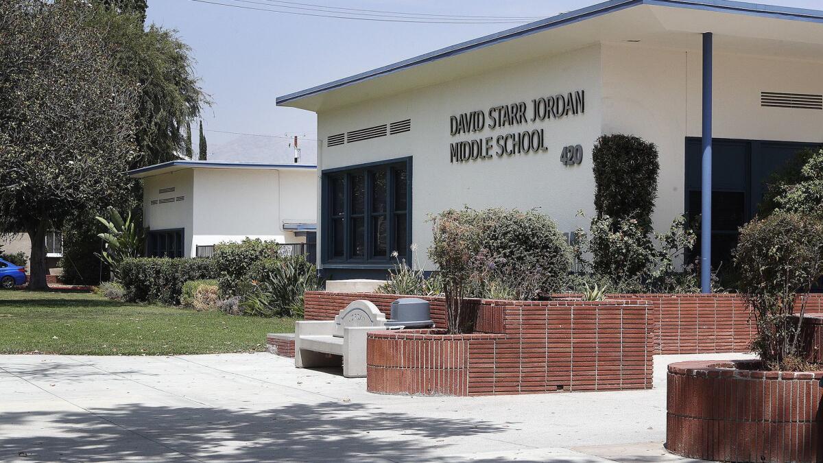 The possible renaming of David Starr Jordan Middle School headlines one of a handful of Burbank Unified special meetings taking this place this month.
