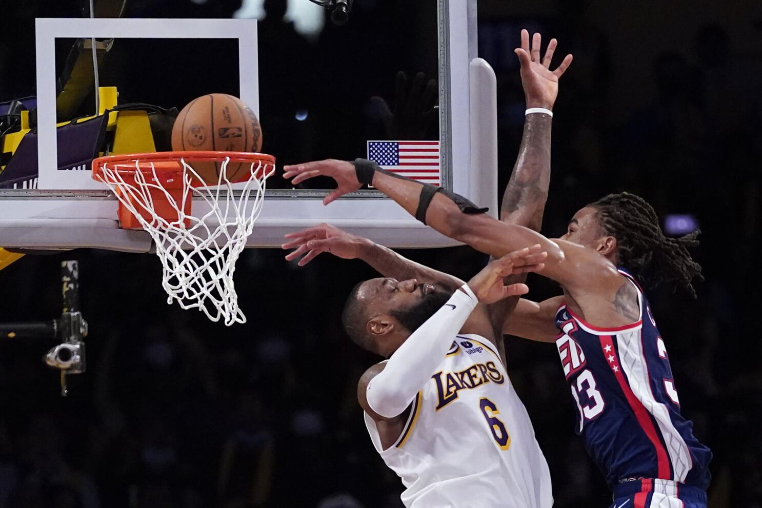 LeBron has triple-double, Heat rout Lakers - The San Diego Union-Tribune
