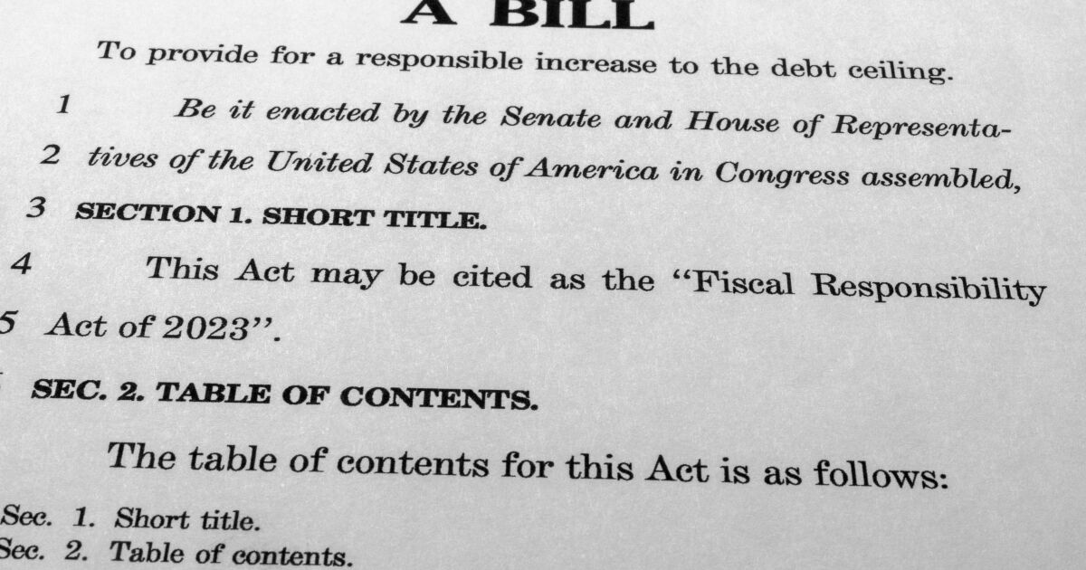 Calmes: In the debt limit showdown, both Biden and (surprise!) McCarthy are winners Calmes: In the debt limit showdown, both Biden and (surprise!) McCarthy are winners
