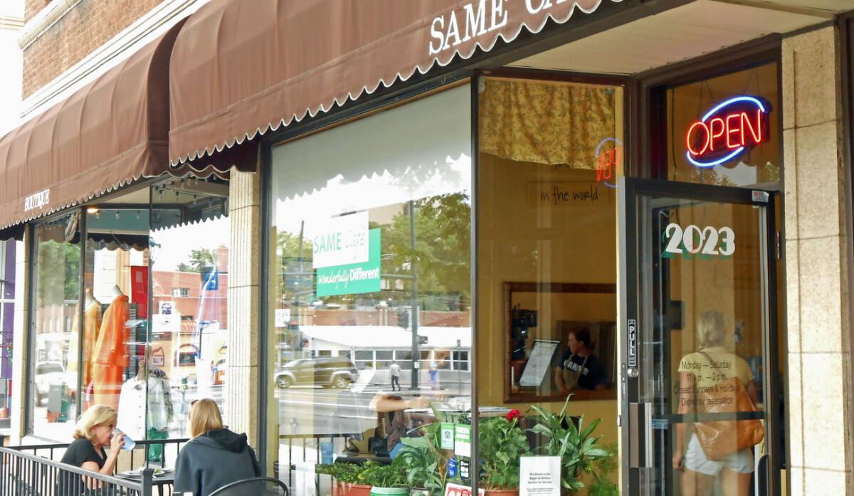 SAME Cafe--which stands for So All May Eat--has no prices; patrons pay what they can.