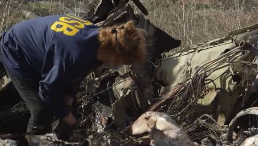 Dramatic video of wreckage from Kobe Bryant helicopter crash is released - Los Angeles Times