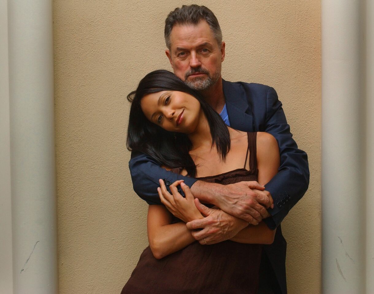 Jonathan Demme and Thandie Newton