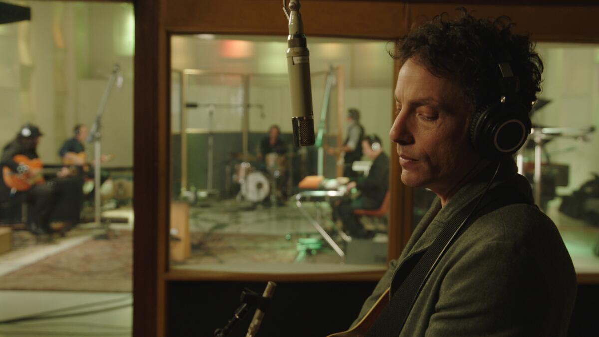 Jakob Dylan in a scene from "Echo in the Canyon."