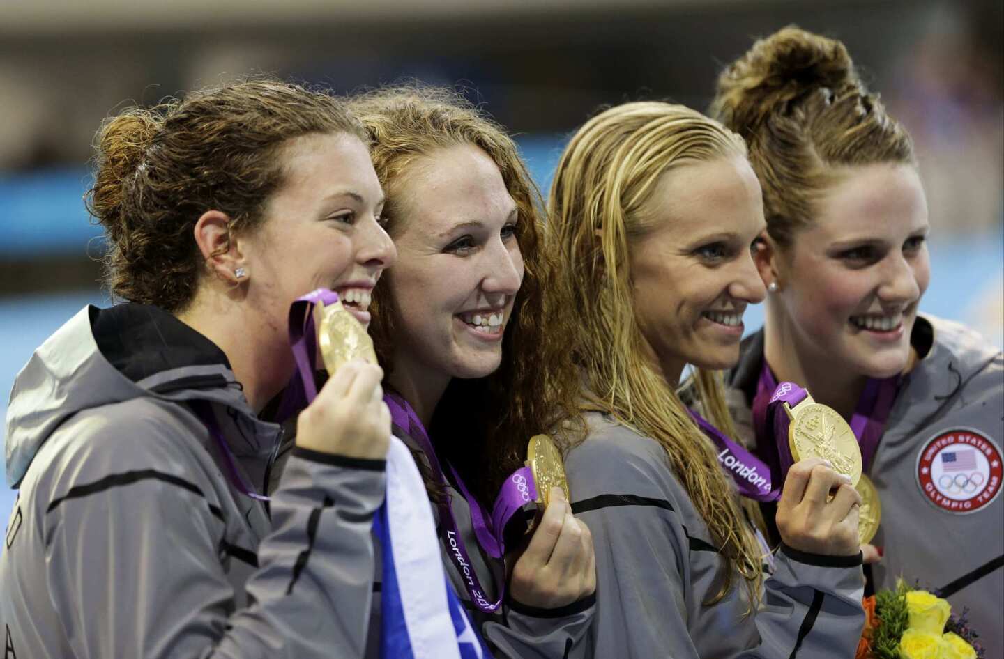 Women's 4x200-meter freestyle relay team
