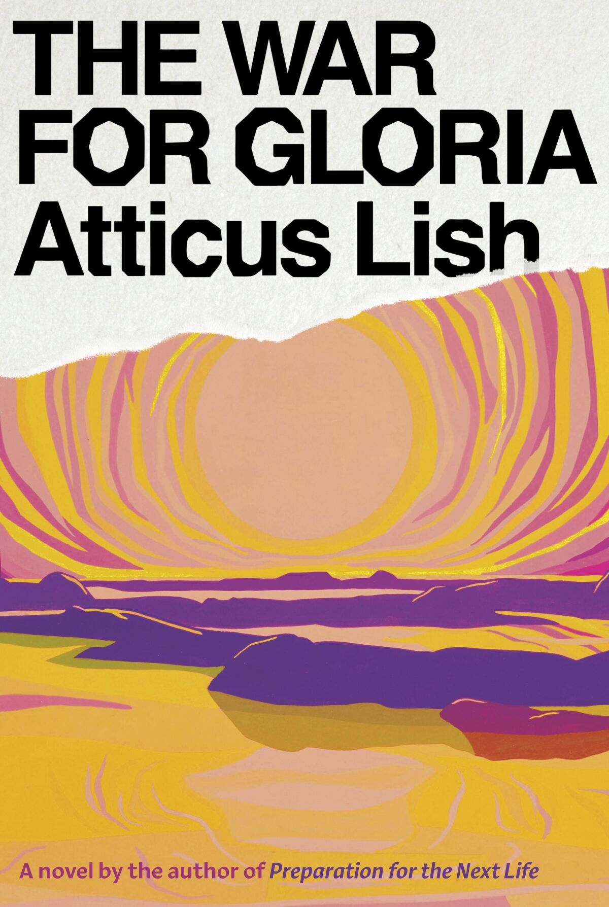This cover image released by Knopf shows "The War for Gloria" by Atticus Lish. (Knopf via AP)