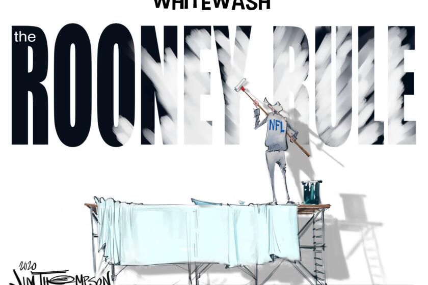 Rooney Rule cartoon: January 24, 2020.