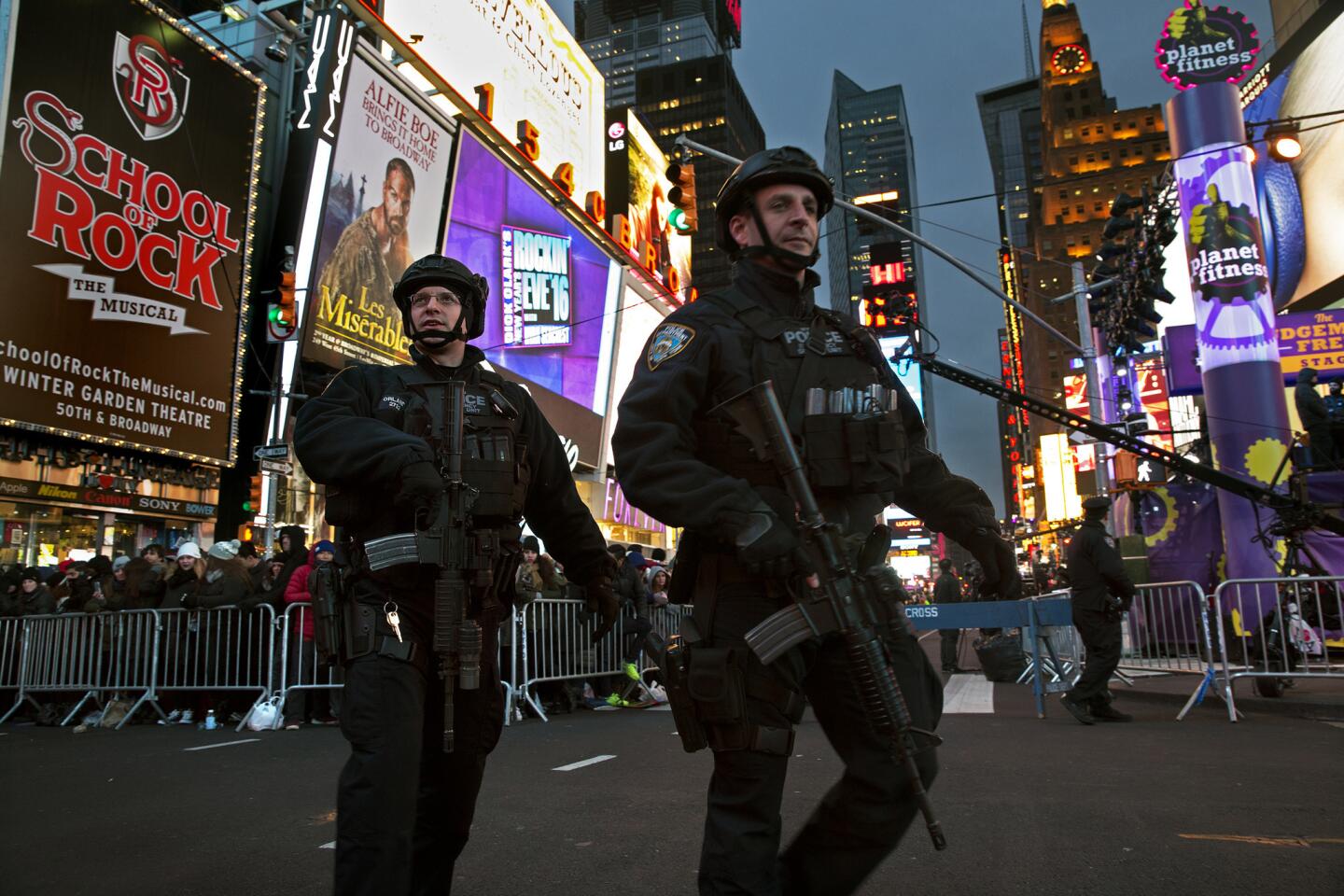 Patrolling Times Square