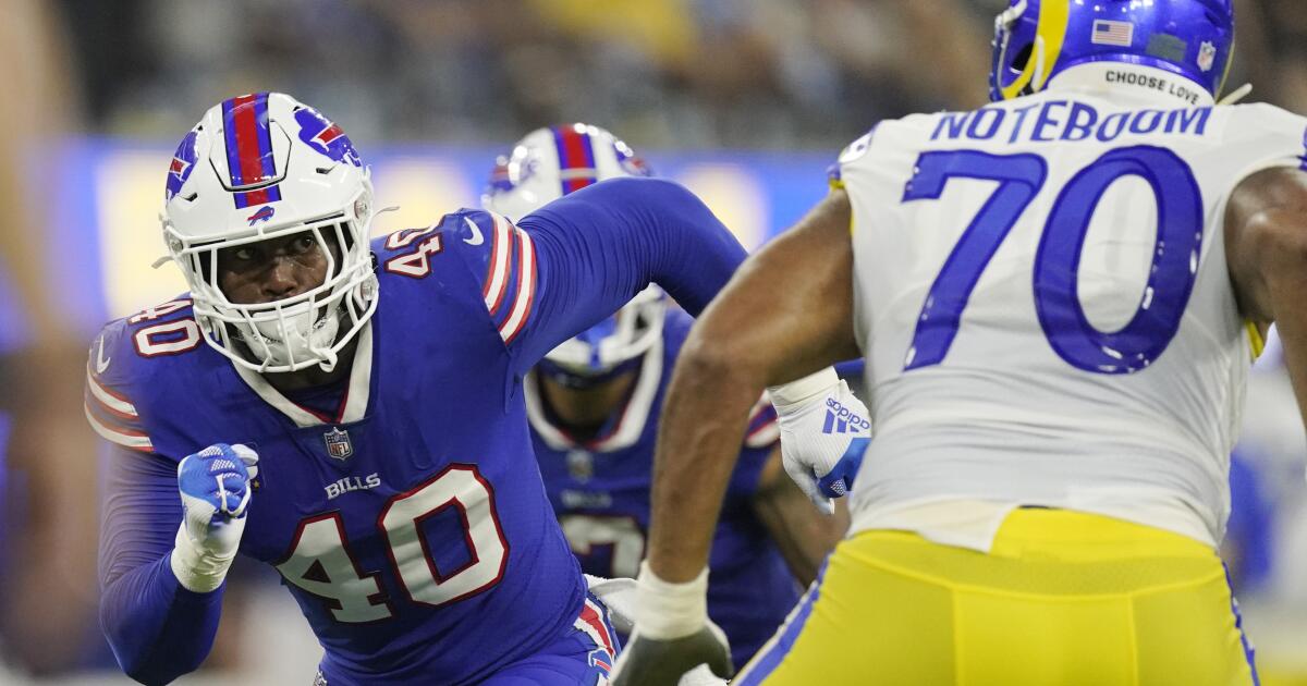 Josh Allen, Bills overwhelm Rams in NFL season opener - The