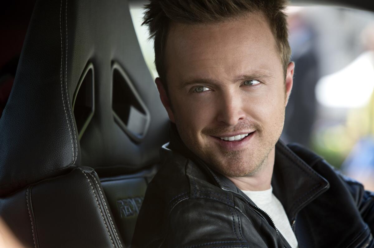 Aaron Paul stars in "Need for Speed."