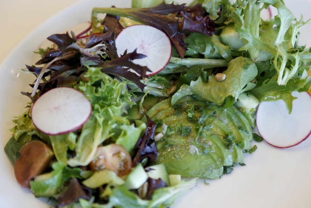 Baby gem salad at Verdant, one of the participating restaurants during OC Restaurant Week.