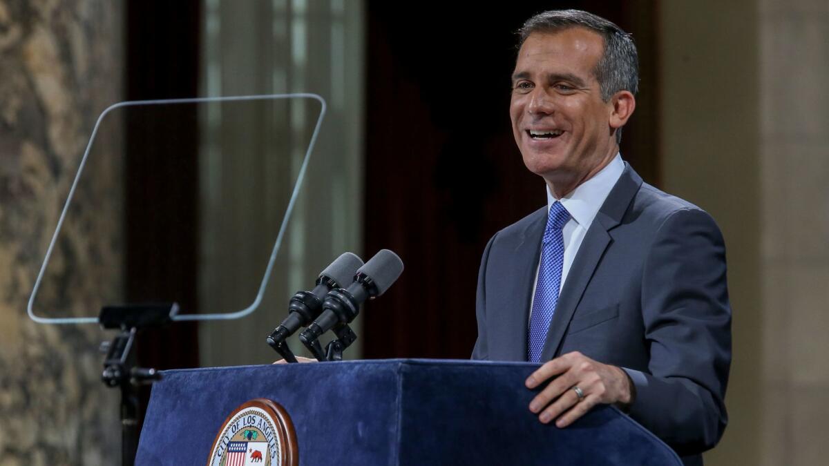 Los Angeles Mayor Eric Garcetti said the film permitting costs for digital productions will be cut by two-thirds in order to alleviate the financial burden and red tape for the productions.