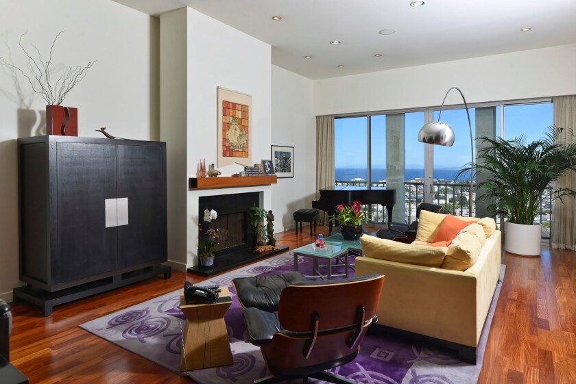 The late Reuben Klamer's Genter Street home is on the market.