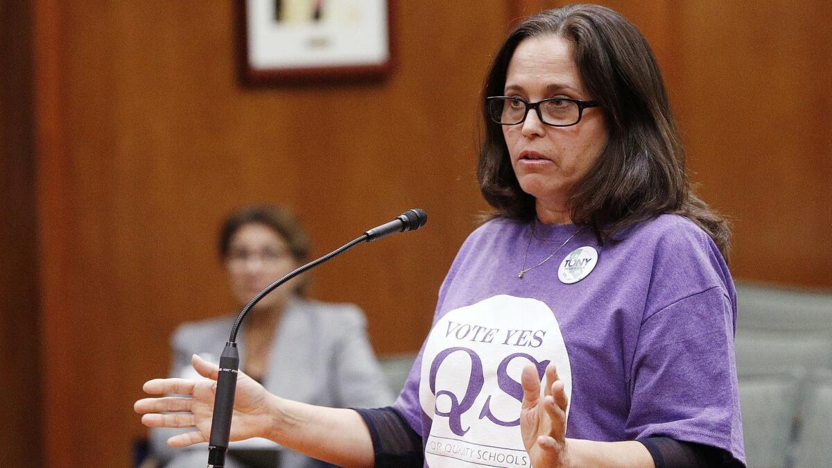 Despite efforts from pro-Measure QS supporters, such as Burbank High teacher Lori Adams, the Burbank Unified School District's attempt to raise a little over $9 million a year via a parcel tax was officially defeated Friday.