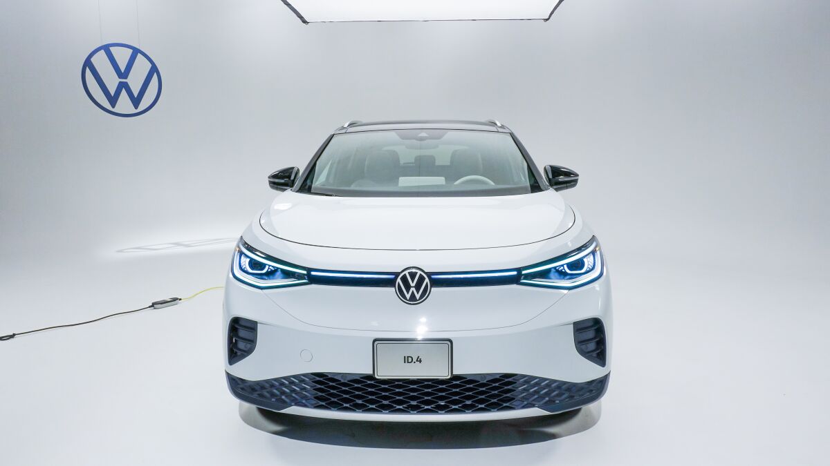 Volkswagen's ID.4 all-electric compact SUV.