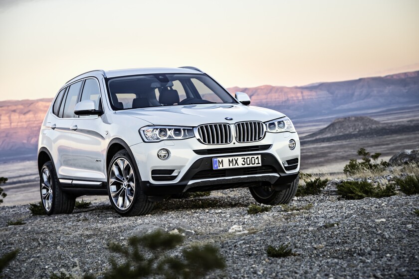 Bmw Bringing Diesel To X3 Suv Lineup Los Angeles Times