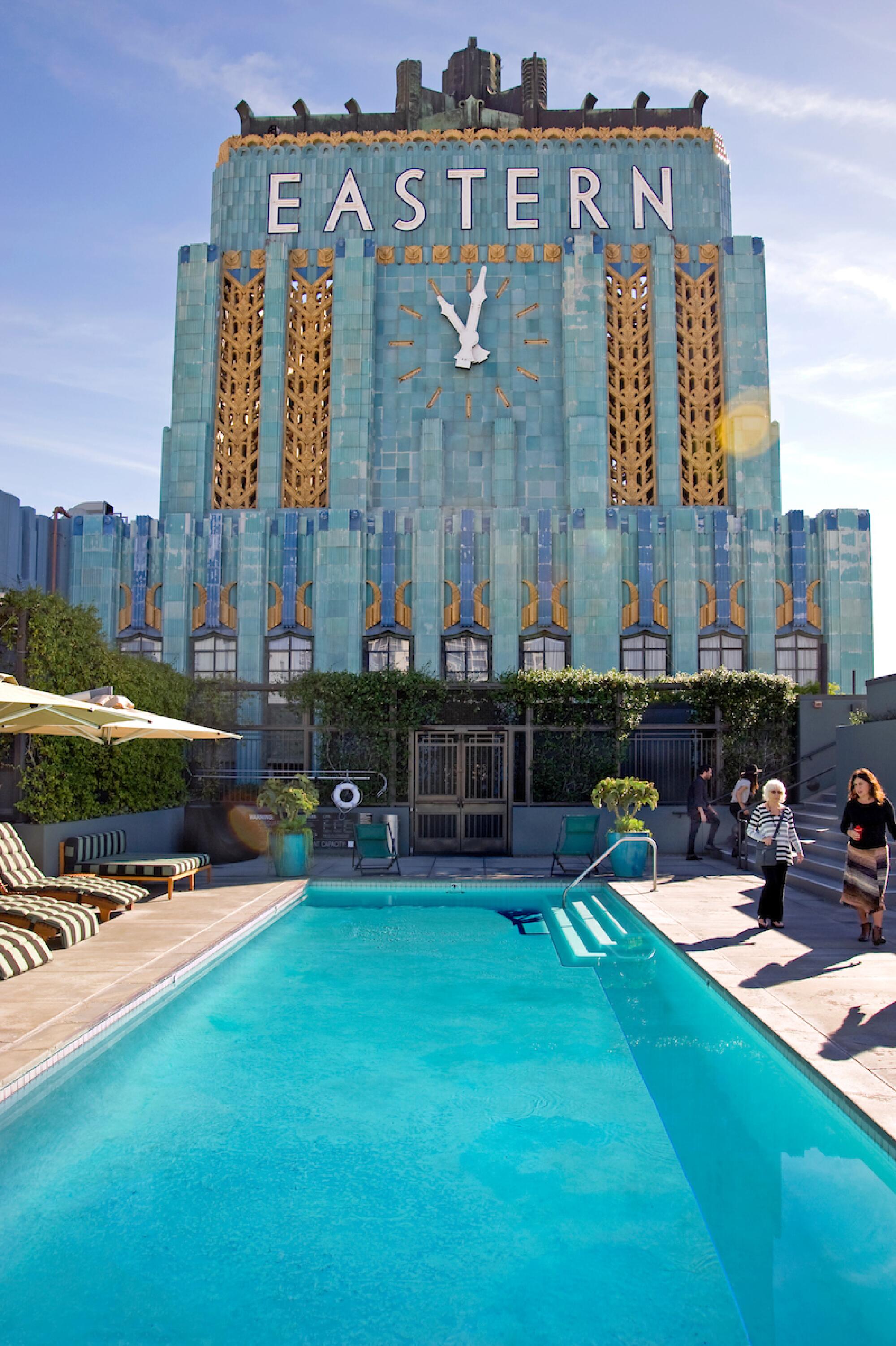 Eastern Columbia Building, present Eastern Columbia Lofts