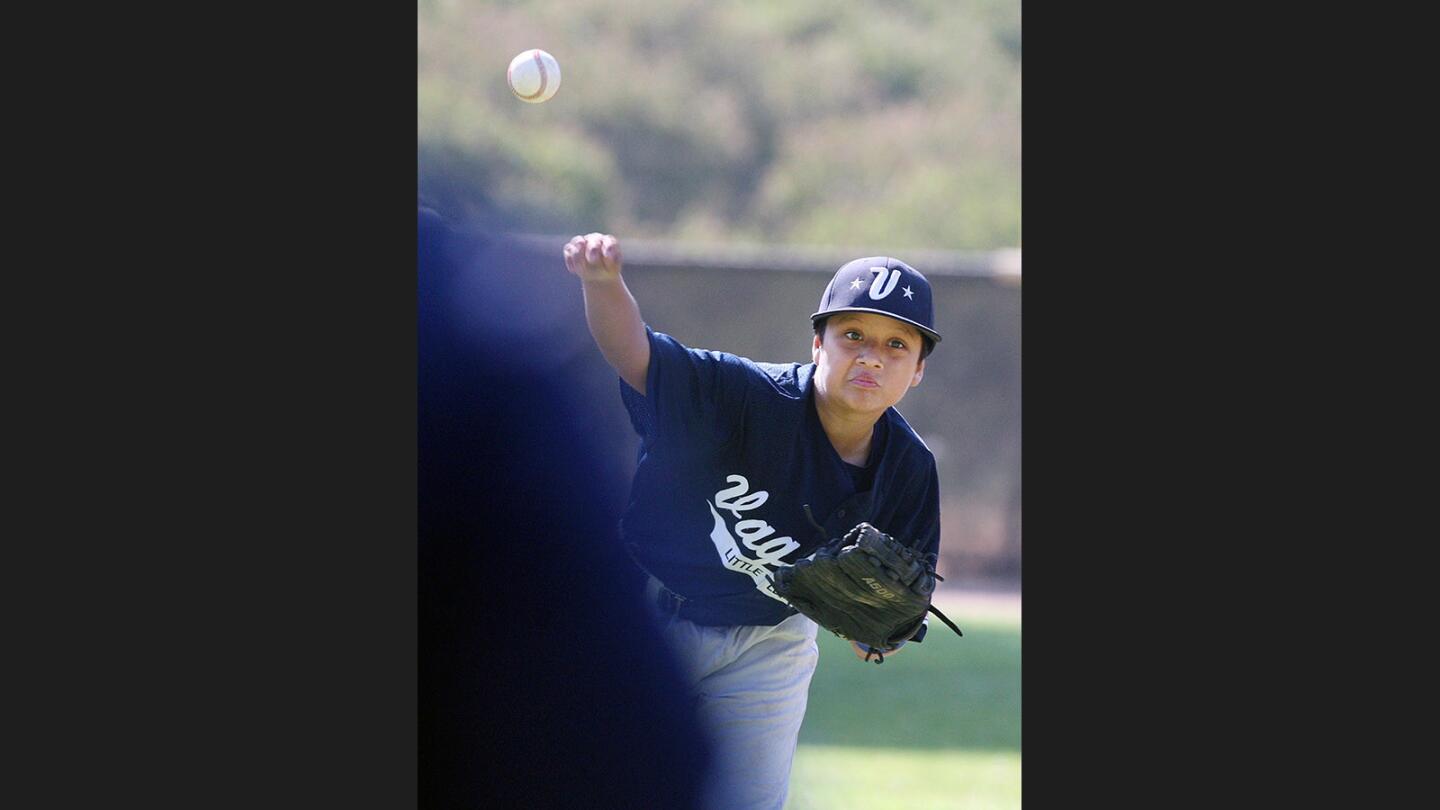 Photo Gallery: Crescenta Valley 11-year-old majors beats Vaqueros in District 16 Little League championship