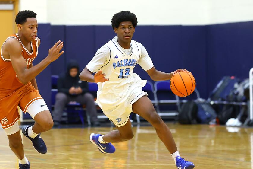 OJ Popoola of Palisades has made major contributions after transferring with his twin brother from Detroit.