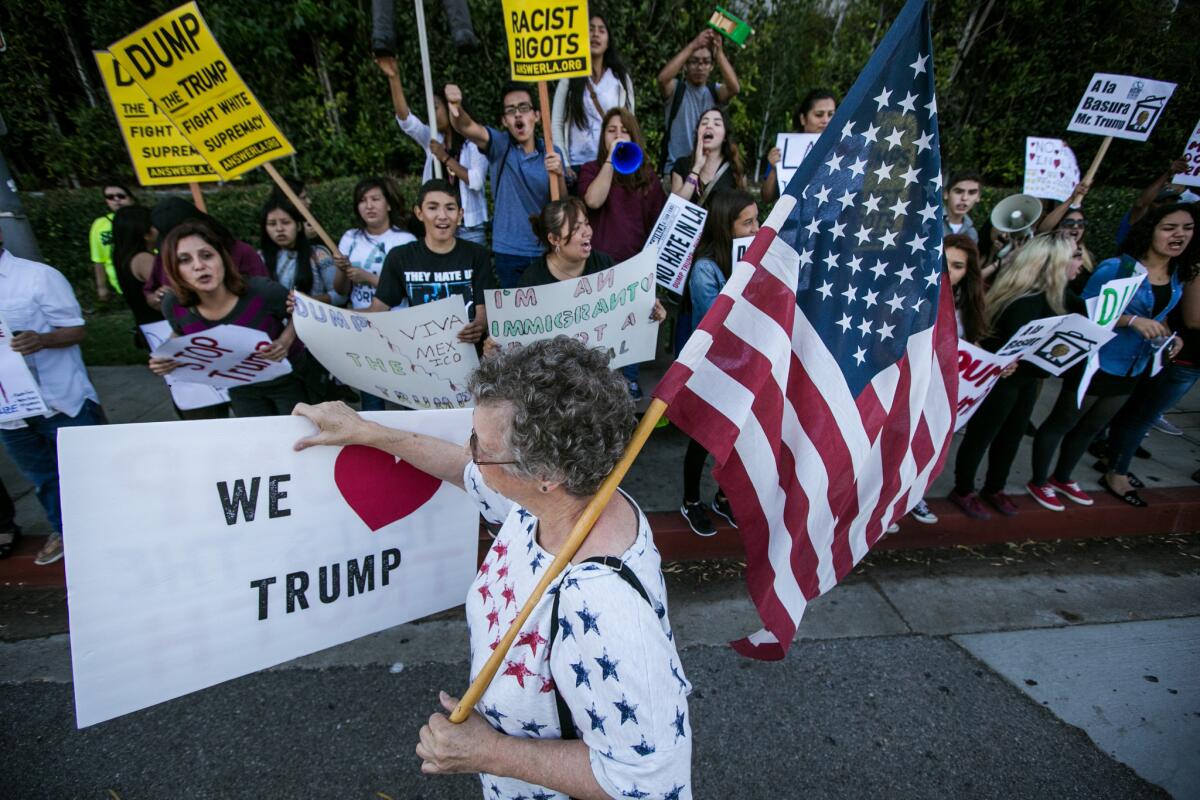 Older voters in California are more likely than younger counterparts to favor mass deportation of immigrants in the U.S. illegally, as GOP presidential front-runner Donald Trump proposes, a new poll shows.