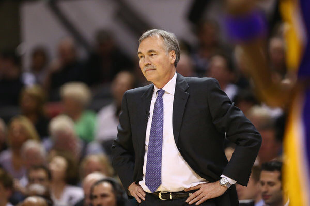 Lakers Coach Mike D'Antoni may have some free time to unpack boxes now.