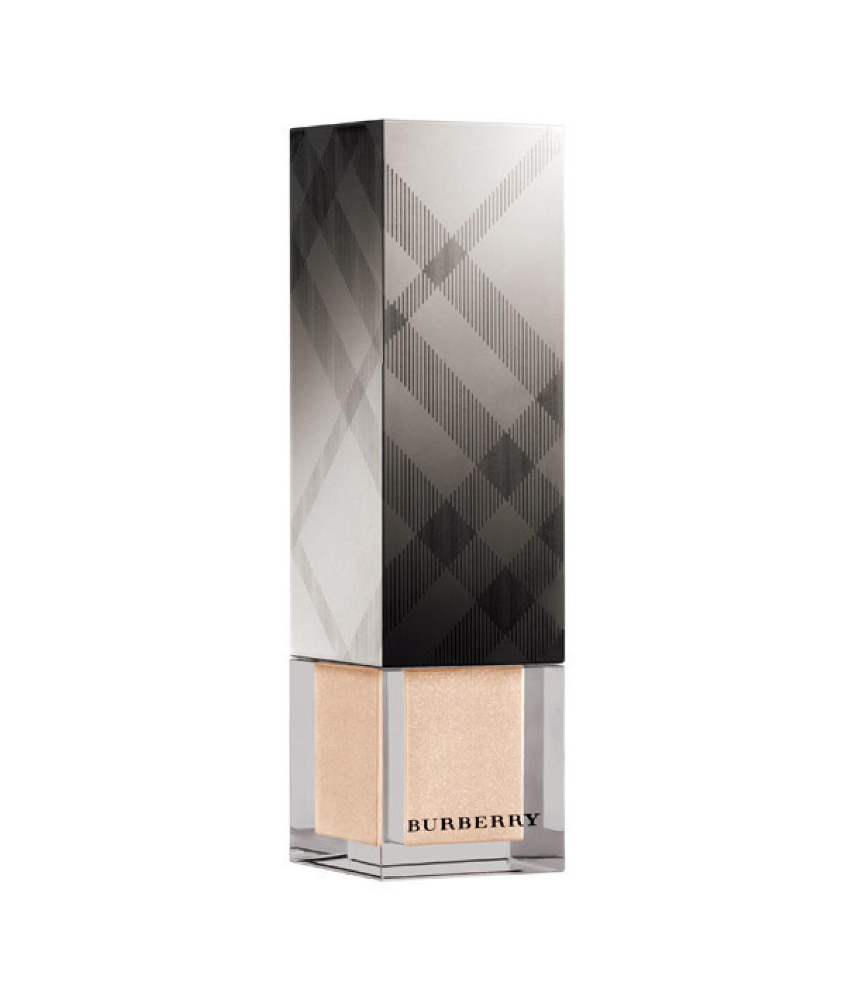 Burberry Fresh Glow Fluid Luminous Base primer, $48 at select Burberry boutiques and burberry.com; courtesy of Burberry