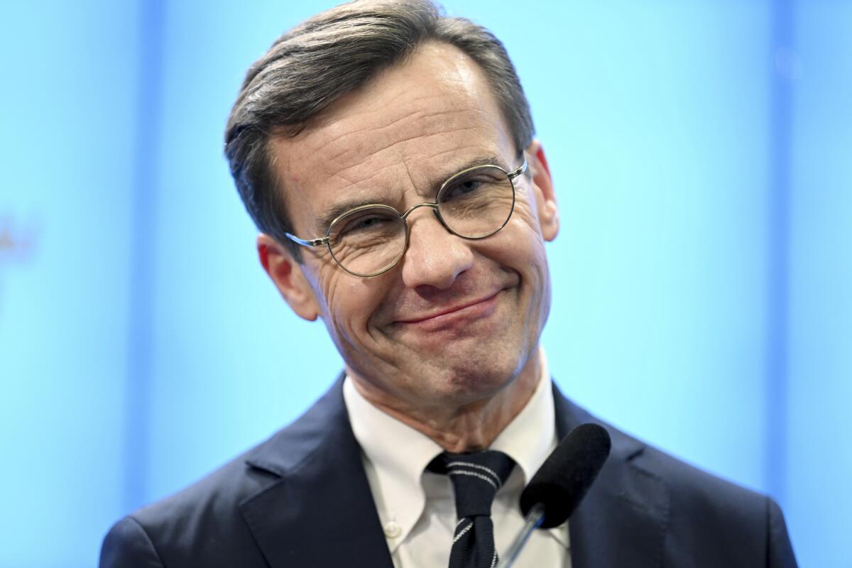 Ulf Kristersson, new prime minister of Sweden