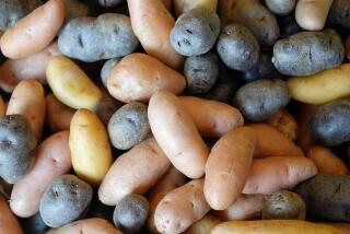 Potatoes come in a wide variety of colors.