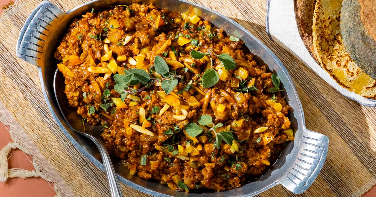 Holiday Picadillo With Dried Fruit and Nuts