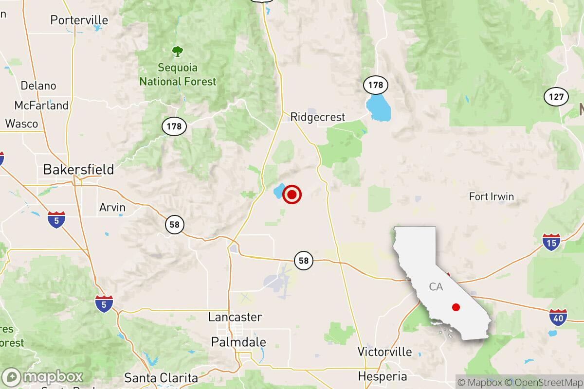 Mojave Desert earthquake coverage image