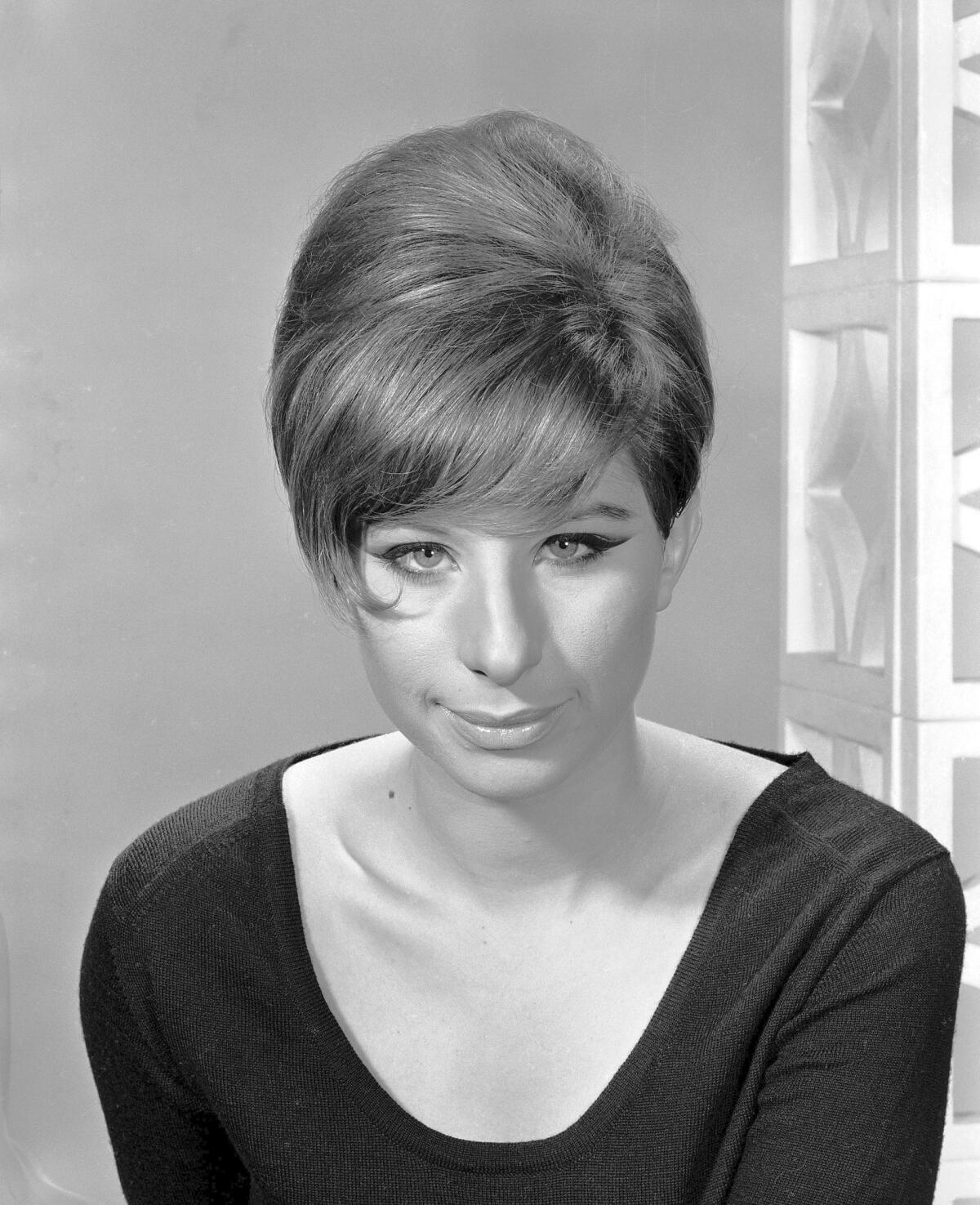 Barbra Streisand in November 1964.
