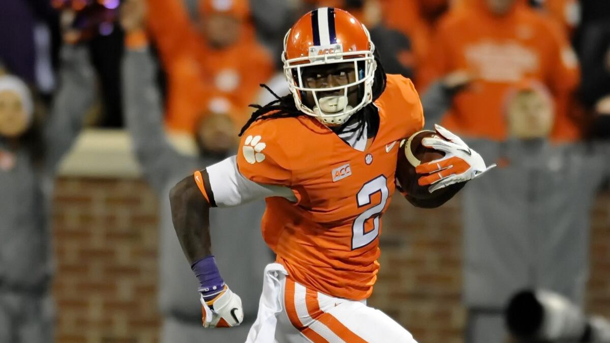 Clemson wide receiver Sammy Watkins could prove to be a valuable asset to the Jacksonville Jaguars' passing game.