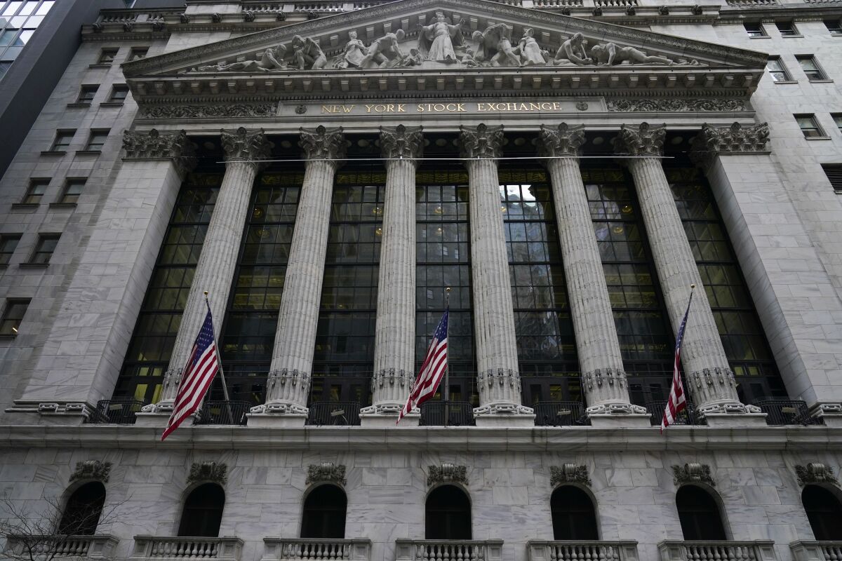Facade of the New York Stock Exchange