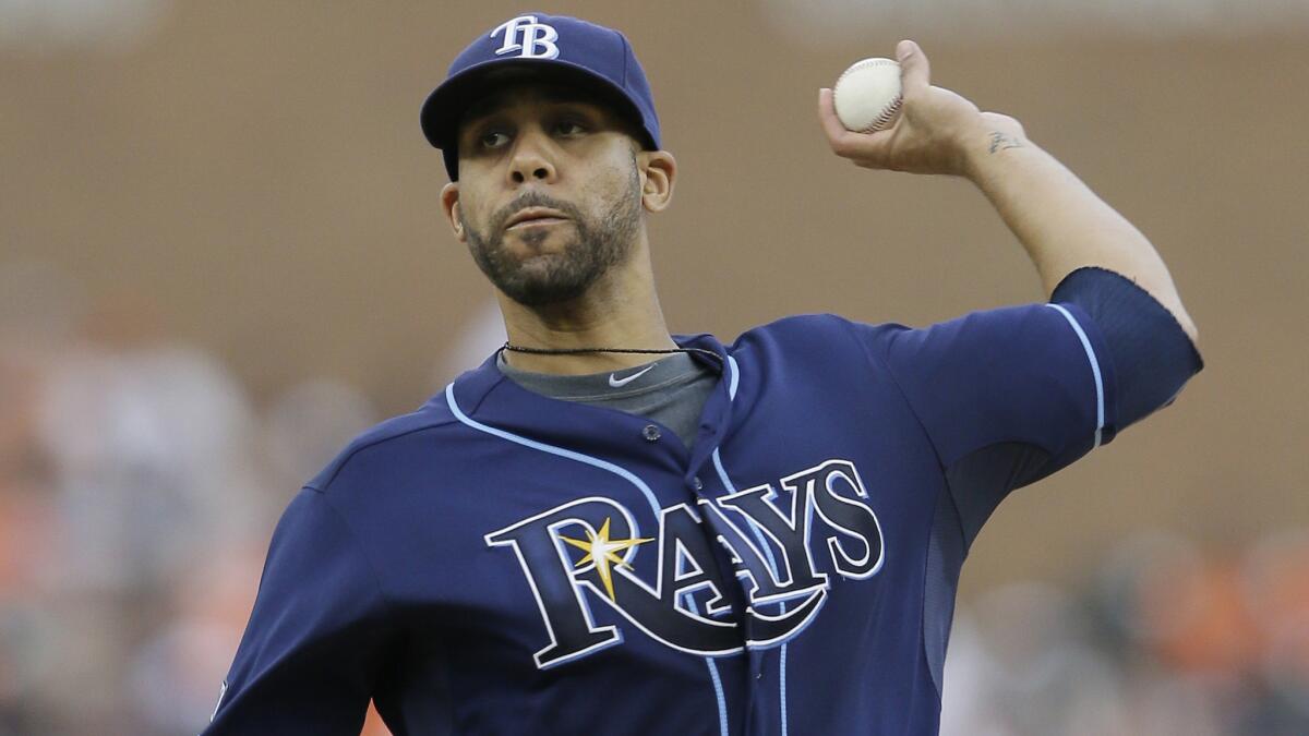 The Angels could restore a more favorable balance in the American League West arms race by acquiring Tampa Bay Rays starter David Price before the trade deadline.
