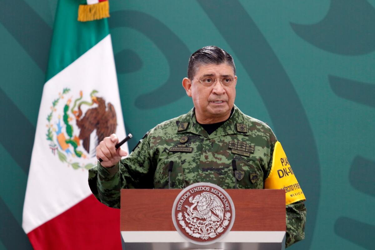 El Ejército mexicano tiene como objetivo "detener toda la migración"