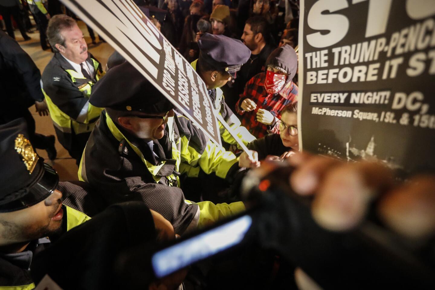 Trump inauguration protest