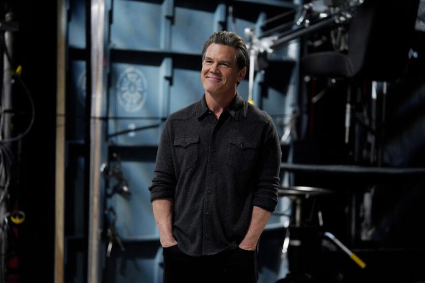 SATURDAY NIGHT LIVE -- Episode 1858 -- Pictured: Host Josh Brolin during Promos in Studio 8H on Tuesday, March 5, 2024 -- (Photo by: Rosalind O’Connor/NBC)