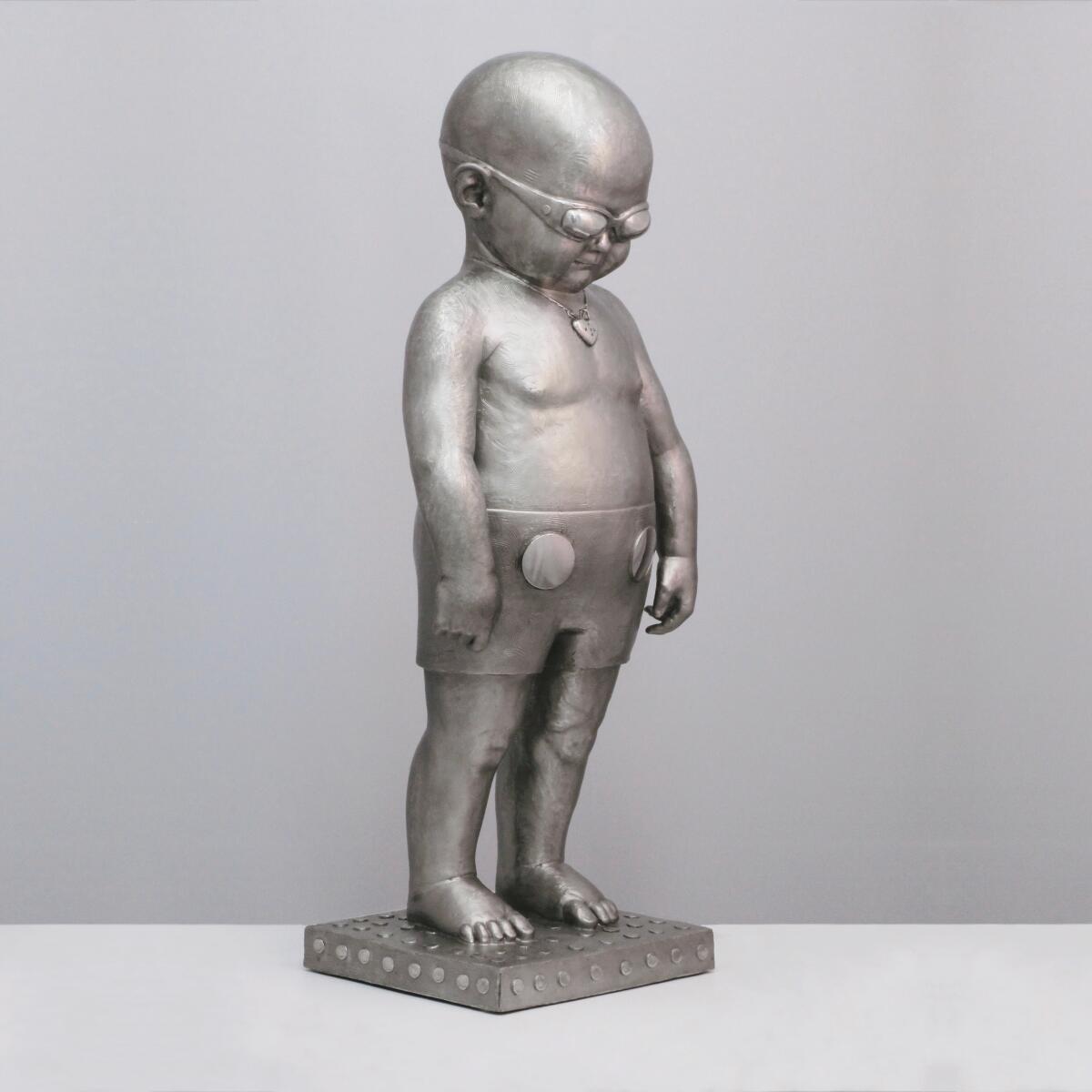 “The Tot (Follow Your Dreams: Hanging Heart Spot Companion),” 2015, by Richard Becker.