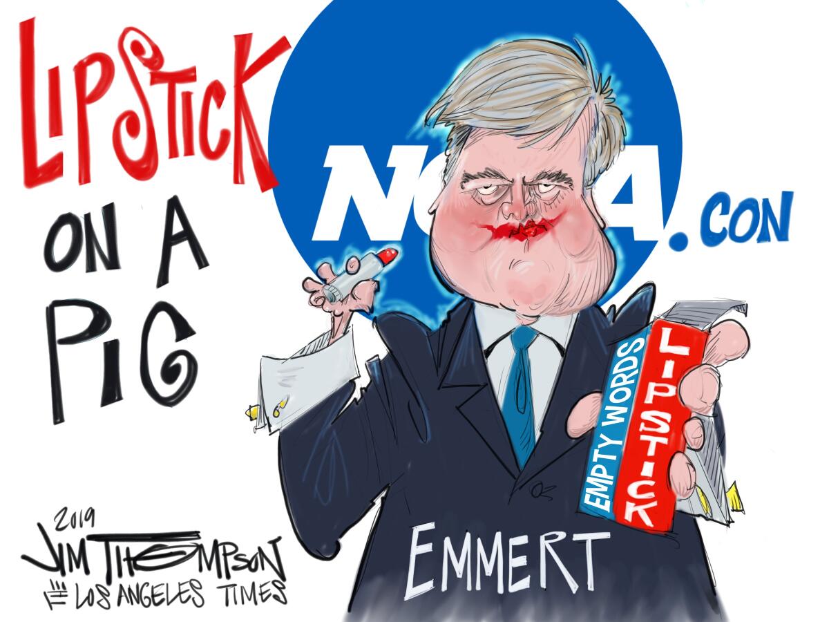 NCAA's Mark Emmert.