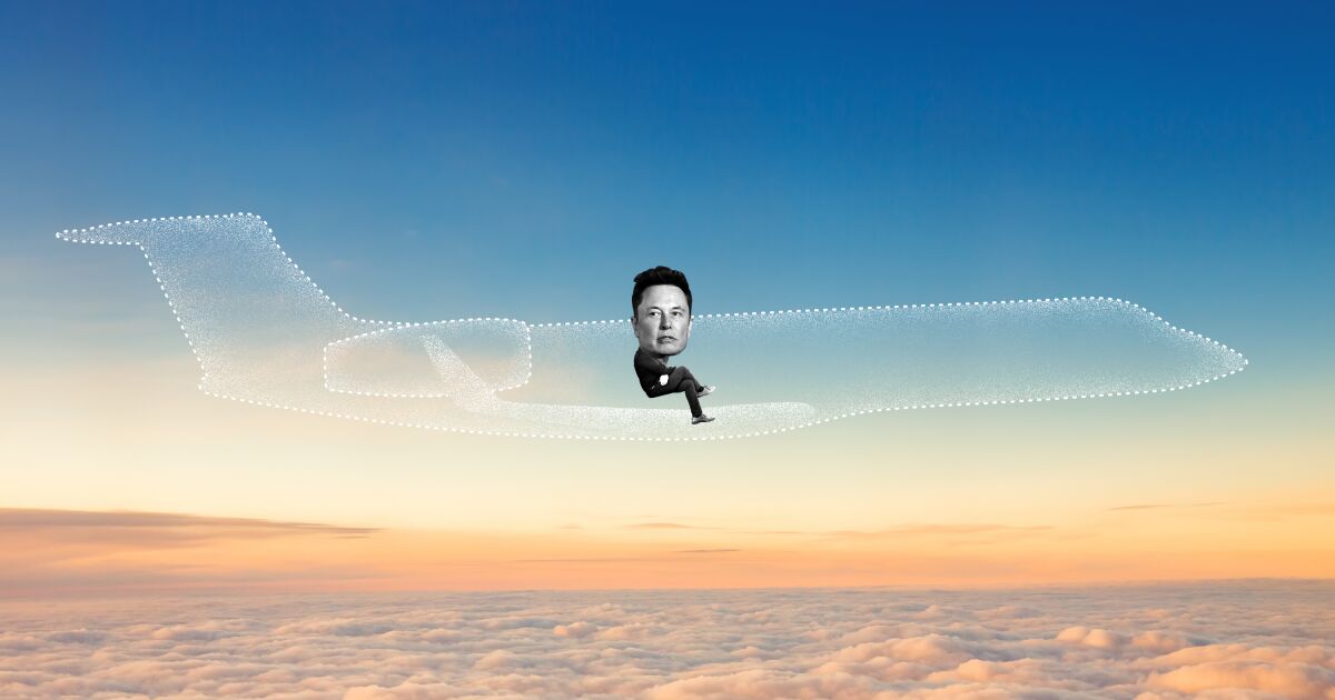 Le jet privé d’Elon Musk n’est plus si privé grâce aux trackers