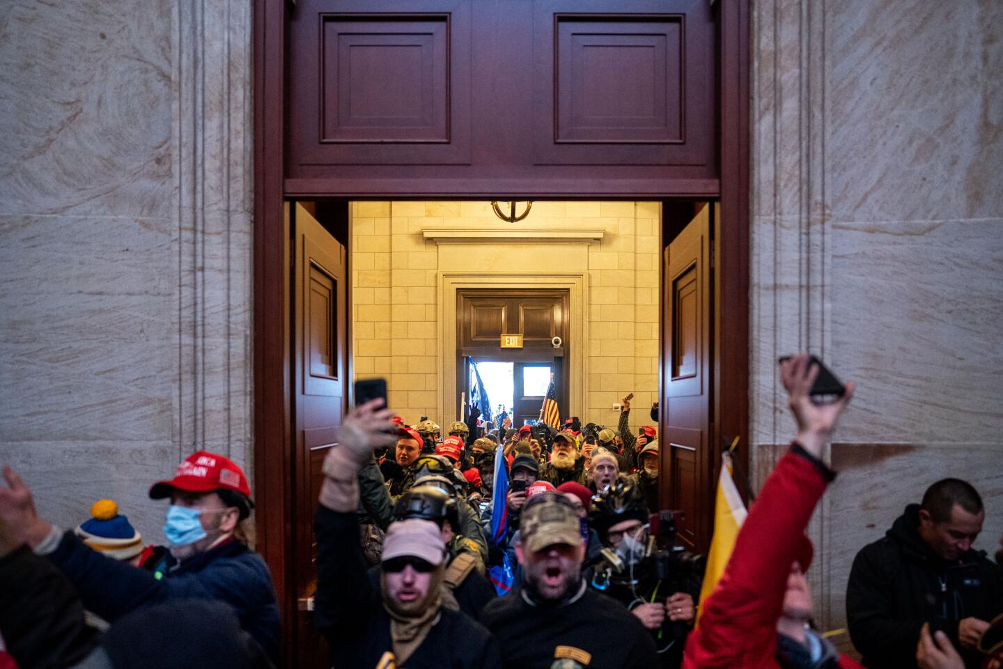 Inside the Capitol during the Jan. 6 insurrection - Los Angeles Times