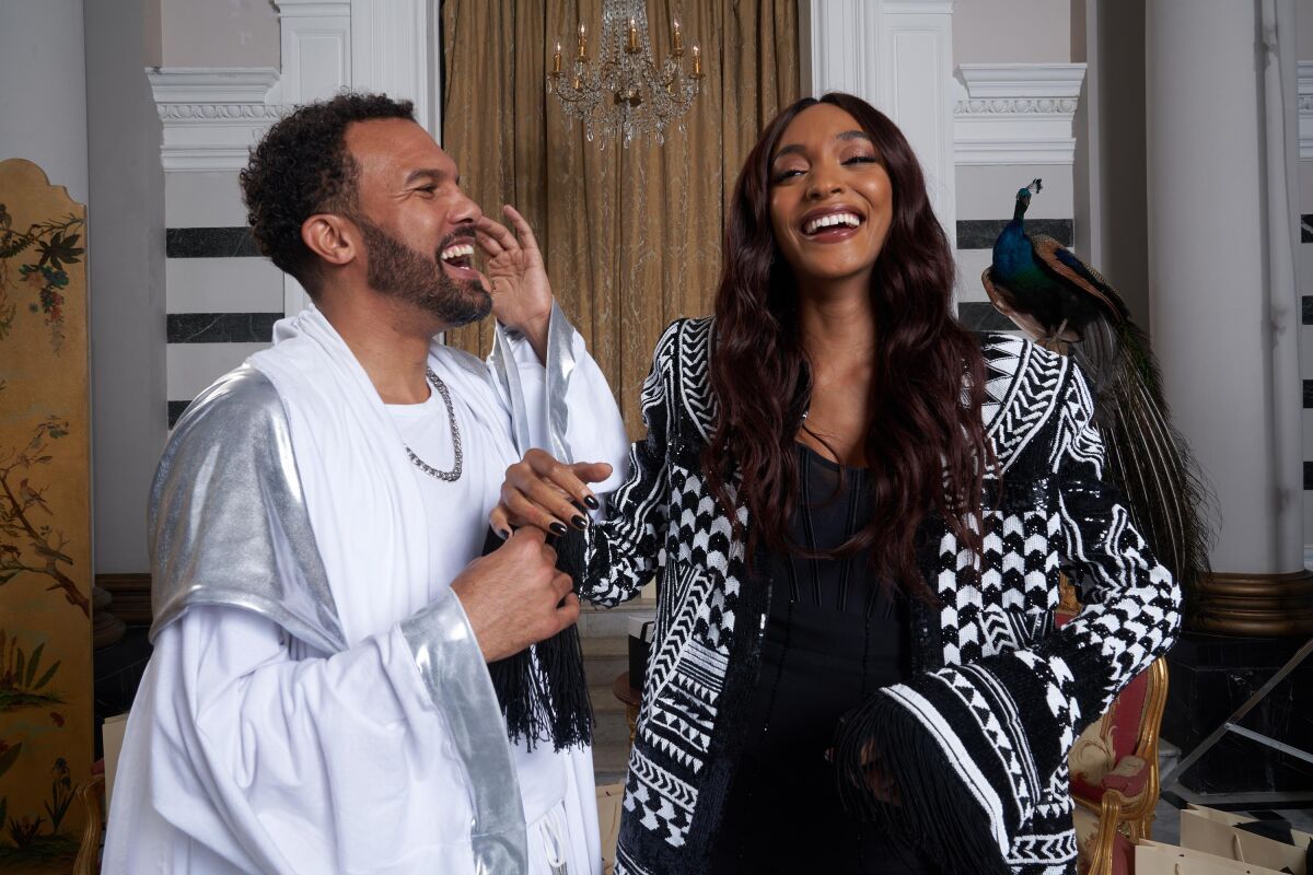O-T Fagbenle's character is hung up on his ex, played by Jourdan Dunn.